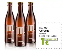 Hiper Usera Mahou Cerveza Reserva oferta