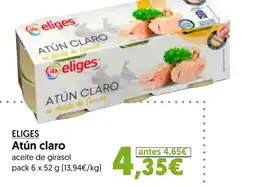 Hiper Usera Eliges atún claro oferta