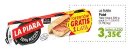 Hiper Usera La Piara paté tapa negra oferta