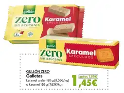 Hiper Usera Gullón zero Galletas oferta