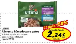 Hiper Usera ultima alimento húmedo para gatos oferta