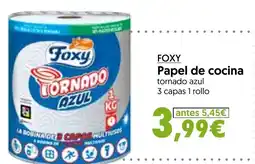 Hiper Usera Foxy papel de cocina oferta