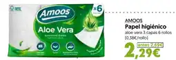 Hiper Usera Amoos papel higiénico oferta