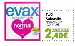 Hiper Usera evax salvaslip fresh normal oferta
