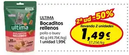 Hiper Usera ultima bocaditos rellenos oferta