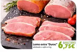 Hiper Usera Lomo extra Duroc oferta