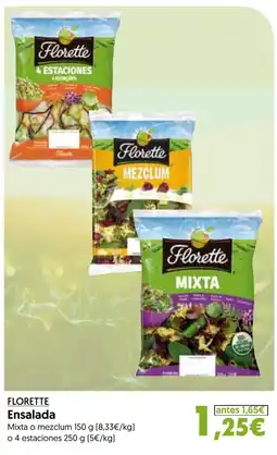 Hiper Usera Florette ensalada oferta