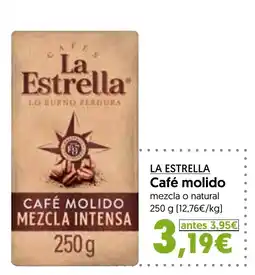 Hiper Usera La Estrella café molido oferta