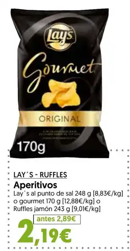 Hiper Usera Lay's ruffles oferta