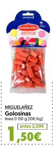 Hiper Usera Miguelanéz golosinas oferta