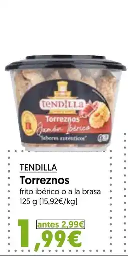 Hiper Usera Tendilla torreznos oferta