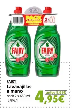 Hiper Usera Fairy lavavajillas a mano oferta
