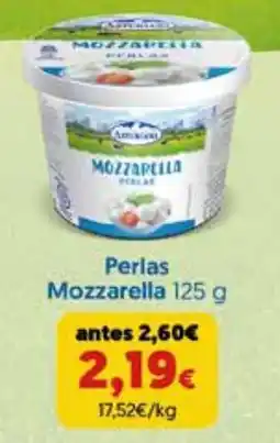 Hiper Usera Amaia Mozzarella Perlas oferta