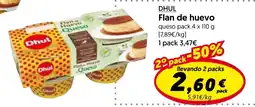 Hiper Usera Dhul flan de huevo queso oferta
