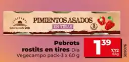 Maxi Dia Vegecampo pimientos asados en tiras oferta