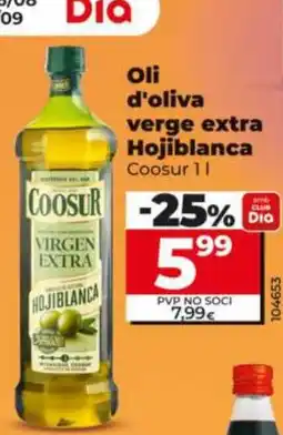 Maxi Dia Coosur oli d'oliva verge extra hojiblanca oferta