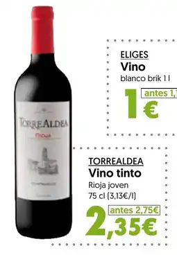 Hiper Usera Torrealdea vino tinto oferta
