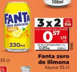 Maxi Dia Fanta zero de llimona oferta