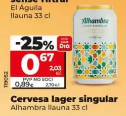 Maxi Dia Alhambra lager singular oferta