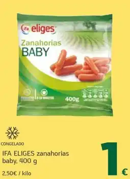 HiperDino ifa eliges zanahorias baby oferta