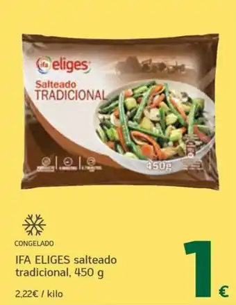 Ifa eliges salteado tradicional