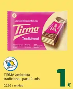 HiperDino Tirma ambrosia tradicional oferta