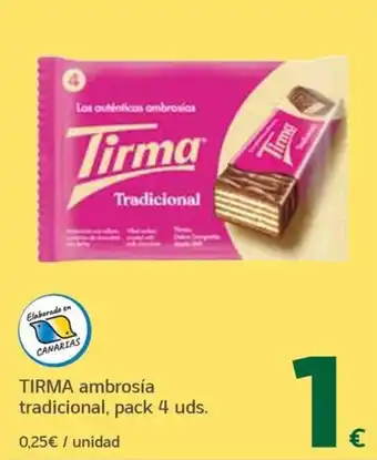 Tirma ambrosia tradicional