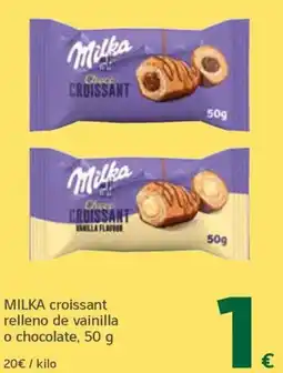 HiperDino Milka croissant oferta