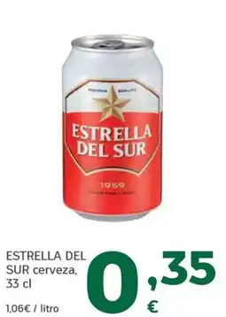 HiperDino Estrella del sur cerveza oferta