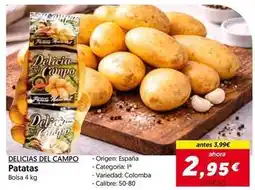 Hiper Usera Delicias de jabugo - patatas oferta