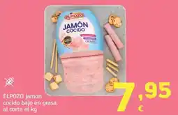 HiperDino Elpozo jamón cocido oferta