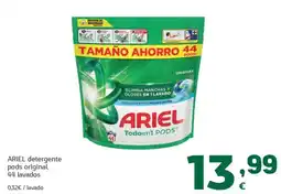 HiperDino Ariel detergente pods original oferta