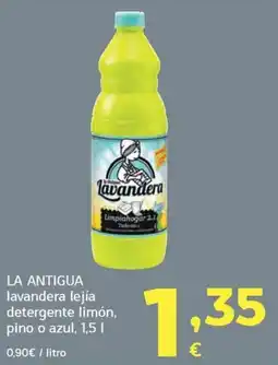HiperDino La antigua lavandera lejía oferta