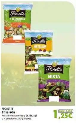 Hiper Usera Florette - ensalada oferta
