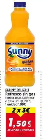 Hiper Usera Sunny delight - refresco sin gas oferta