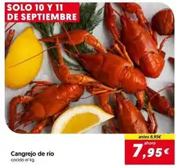 Hiper Usera Solo - cangrejo de rio oferta