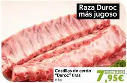 Hiper Usera Duroc - costillas de cerdo duroc tiras oferta
