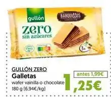 Hiper Usera Gullón - zero galletas oferta