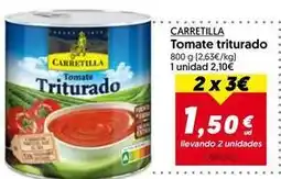 Hiper Usera Carretilla - tomate triturado oferta