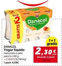 Hiper Usera Danacol - yogur liquido oferta