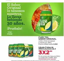 Hiper Usera El sabor - fuze tea sabor original oferta