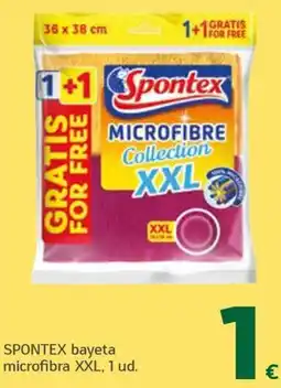 HiperDino Spontex bayeta microfibra XXL oferta