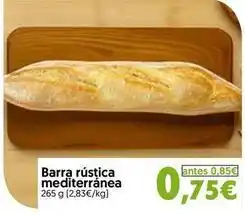 Hiper Usera Mediterránea - barra rustica mediterranea oferta