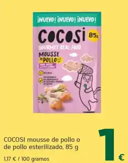 HiperDino Cocosi mousse de pollo oferta