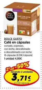 Hiper Usera Dolce gusto - café en cápsulas oferta