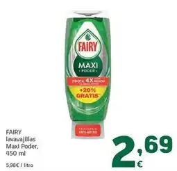 HiperDino Fairy - lavavajillas maxi poder oferta