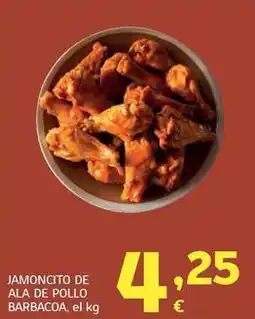 HiperDino Jamoncito de aila de pollo barbacoa oferta