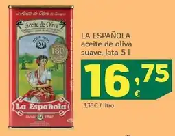HiperDino La española - aceite de oliva suave oferta