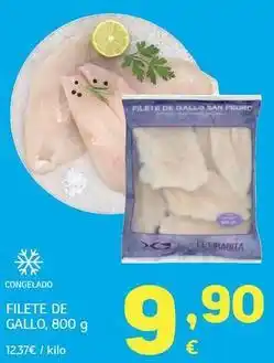 HiperDino Filete de gallo oferta