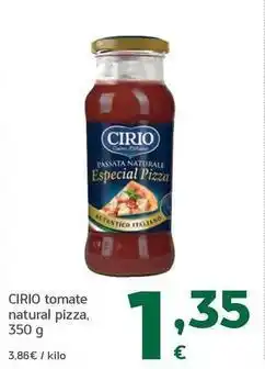 HiperDino Cirio - tomate natural pizza oferta